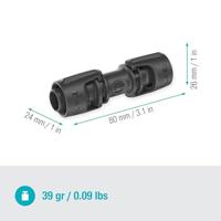 Gardena micro-drip verbindingsstuk 13 mm 1/2 - thumbnail