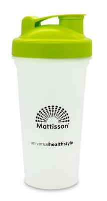 Mattisson Shake Beker Limegreen 600 Ml Bpa Vrij (1st)