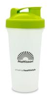Mattisson Shake Beker Limegreen 600 Ml Bpa Vrij (1st) - thumbnail