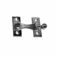 Deurklopper EDM 85072 Staal H-vorm Rechts 8 cm - thumbnail
