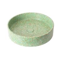 Waskom Ideavit Idea.Smart 42.5x42.5x10 cm Rond Terrazzo Groen - thumbnail