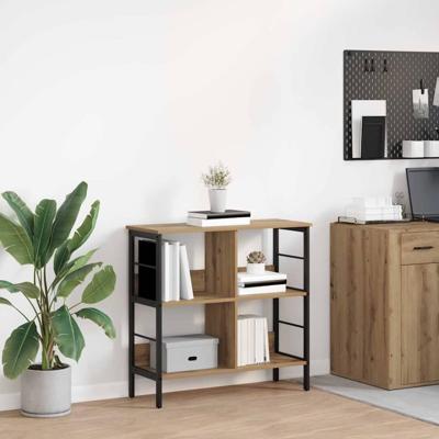 Boekenkast Artisan Eiken 82 x 32 x 79 cm Bewerkt hout