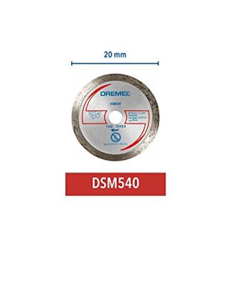 Dremel DSM540 2615S540JB Diamanten doorslijpschijf 77 mm 1 stuk(s) Tegels, Baksteen, Marmer, Porselein, Keramiek Dremel DSM540 2615S540JB Diamanten doorslijpschijf 77 mm 1 stuk(s) Tegels, Baksteen, Marmer, Porselein, Keramiek