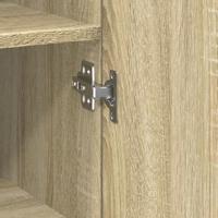 Hoge kast 45x42,5x185 cm bewerkt hout sonoma eikenkleurig - thumbnail