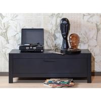 WOOOD TV-meubel 'Bonk' Grenen, 120cm, kleur Mat Zwart - thumbnail