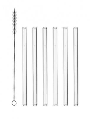 Montana Rietjes glas + borsteltje 23cm