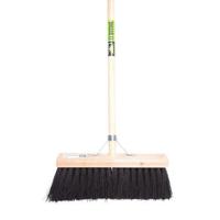 MM Eurotool Bezem fsc 41cm colombo zwart mm steel 140cm - thumbnail