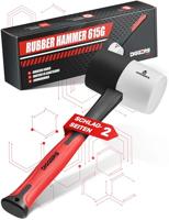 Diggers Rubber Hammer | Rubberen Hamer | Zwart/Wit - DIG999 - thumbnail