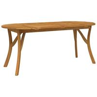 Tuintafel 200x90x75 cm massief acaciahout - thumbnail