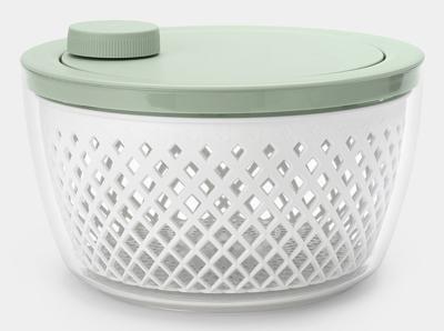 Brabantia Tasty+ Sla Centrifuge Jade Green/Wit Brabantia Tasty+ Sla Centrifuge Jade Green/Wit