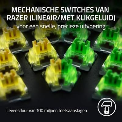 Toetsenbord Razer RZ03-04704100-R3M1 Groen