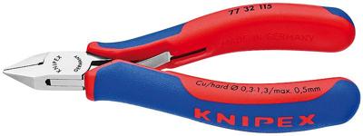 Knipex 77 32 115 Zijkniptang Elektronica en fijnmechanica Met facet 115 mm