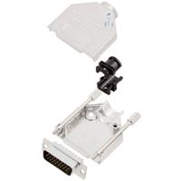 TRU COMPONENTS TCDTZK15HDP26K 7709476 D-sub male connectorset 180 ° Aantal polen: 26 Soldeerkelk 1 stuk(s) - thumbnail