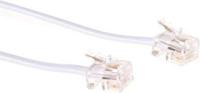 ACT RJ11 Telefoonkabel 3m M/M wit - thumbnail