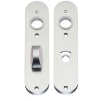 Hoppe ovaal kortschild 300 K - vrij en bezet WC 63/8 - aluminium F1 - thumbnail