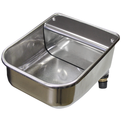 Drinkbak RVS All Animals met vlotter 5 ltr.