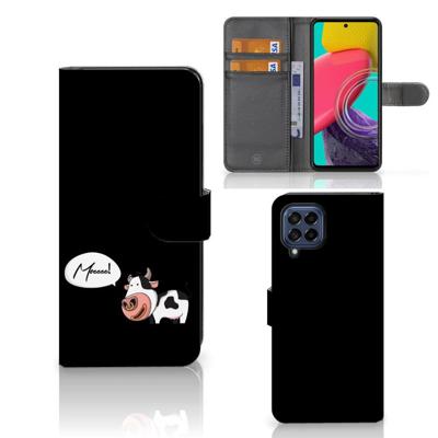 Samsung Galaxy M53 Leuk Hoesje Cow Samsung Galaxy M53 Leuk Hoesje Cow