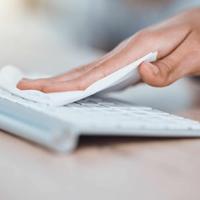 Singlepack - 100 stuks laptop reinigingsdoekjes - thumbnail