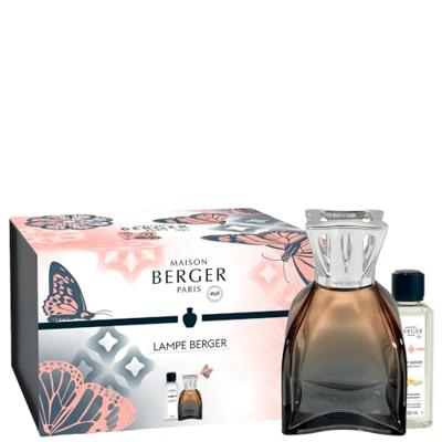 Maison Berger Paris 004801 geurverspreider Geurfles Glas Oranje, Zilver