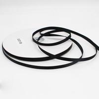 Hoge dichtheid Polyester Hand geweven lint grootte: 0.6cm*91m(Black) - thumbnail