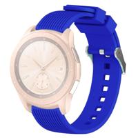 Verticale Nerf polsband horlogeband voor Galaxy Watch 42mm (Sapphire Blue) - thumbnail