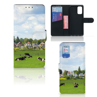 Samsung Galaxy A32 4G | Telefoonhoesje | Met pasjeshouder | Koeien