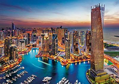 Clementoni legpuzzel Dubai Marina 1500 stukjes