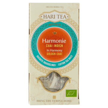 Hari Tea Golden chai in harmony bio 10 Stuks