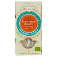 Hari Tea Golden chai in harmony bio 10 Stuks - thumbnail