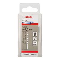 Bosch Accessories 2608597248 HSS Metaal-spiraalboor 5.7 mm Gezamenlijke lengte 66 mm Rollenwals DIN 1897 Cilinderschacht 10 stuk(s) - thumbnail
