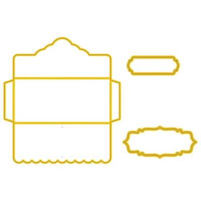 Nellie's Choice • shape dies gift envelope 3st.