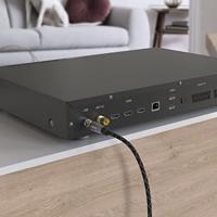 Hama SAT-aansluitkabel F-stekker - F-stekker Metaal Verguld 1,5 M 120 DB - thumbnail