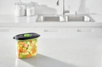 FoodSaver FFC023X Voorraaddoos Ovaal Doos 1,8 l Zwart, Transparant 1 stuk(s) - thumbnail