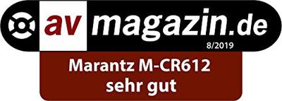 Marantz MCR-612 Receiver Zwart - thumbnail