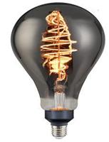 Grote led lamp rookglas design e27 fitting 29cm 1800k - thumbnail