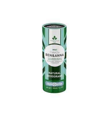 Ben & Anna Deodorant mint papertube 40 Gram