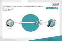 Digitus ASSNET100 305m Cat5e U/UTP (UTP) Grijs netwerkkabel - thumbnail