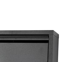 Schoenenkast Oscar-5 Zwart - thumbnail