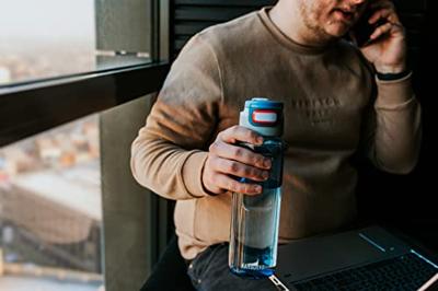 Kambukka Elton Niagara Blue - waterfles, 1000 ml