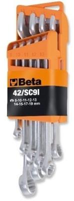 Beta Ringsteeksleutelset tools 42/sc9i 9-delig in houder Beta Ringsteeksleutelset tools 42/sc9i 9-delig in houder
