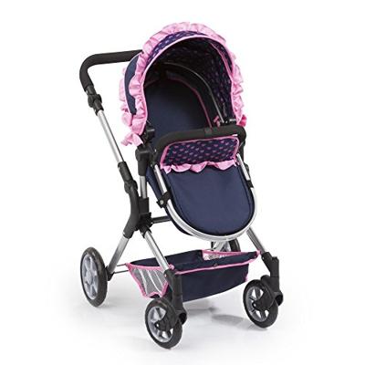 Poppenwagen Reig Combi 62 cm 82 x 79 x 38,5 cm Marineblauw