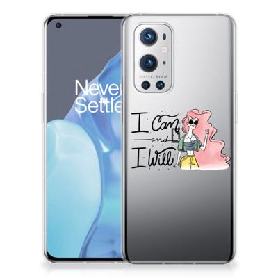 OnePlus 9 Pro Telefoonhoesje met Naam i Can OnePlus 9 Pro Telefoonhoesje met Naam i Can