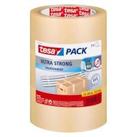 tesa ULTRA STRONG 51124-00007-01 Pakband tesapack Transparant (l x b) 66 m x 50 mm 3 stuk(s) - thumbnail