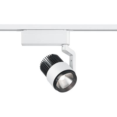 LED Railverlichting Track Spot 15W Dimbaar - Aanpasbare Kleur - Mat Wit