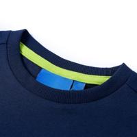 VidaXL Kindershirt met lange mouwen 116 marineblauw - thumbnail