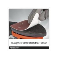 Multi -Wireless Sander 20V + 1x schurend 80G - Dual Power POWDP50200 - geleverd zonder batterij of oplader - thumbnail