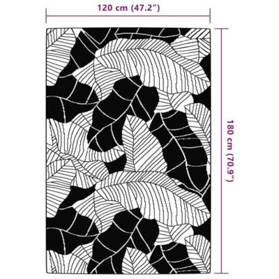 VidaXL Buitenkleed arakil 120x180 cm pp groen