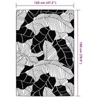 Buitenkleed 120x180 cm polypropeen groen - thumbnail
