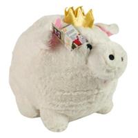 Funky Piggy Family Knuffel funky piggy wit 30 cm | 6 stuks - thumbnail