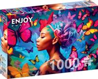 Queen of Butterflies Puzzel 1000 Stukjes - thumbnail